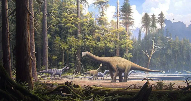 What was the prehistoric environment like and what changes did it undergo?